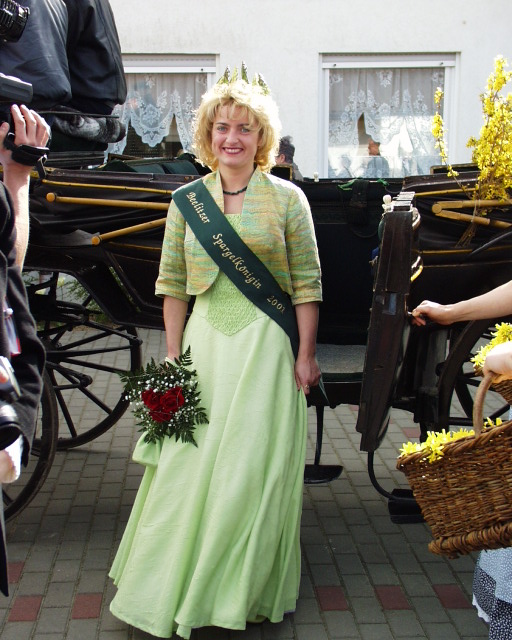 Spargelkönigin des Jahres 2001